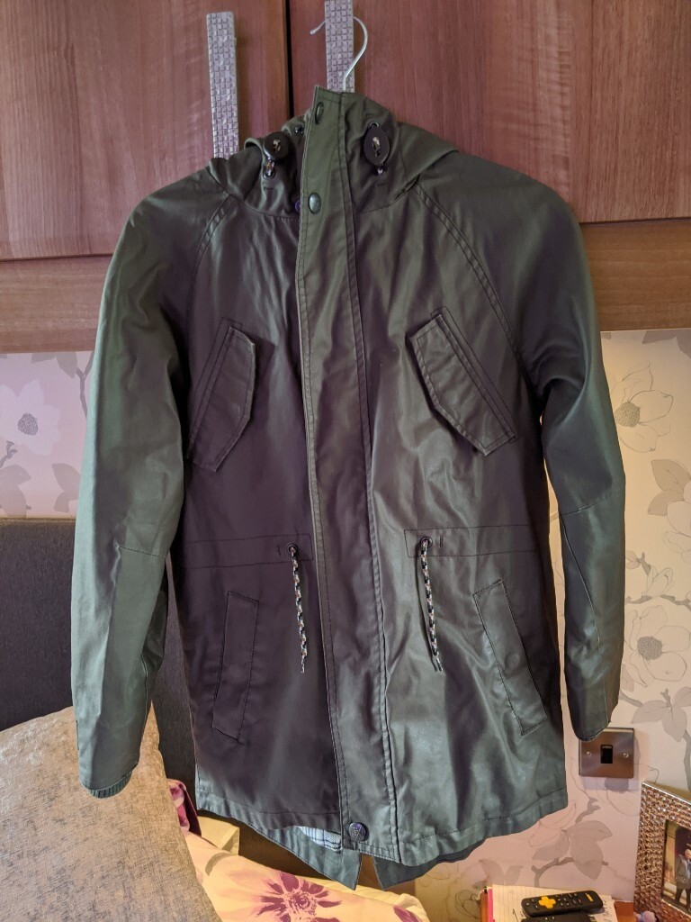 next boys waterproof jacket